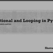 5 Conditional And Looping In Python PyCharm Python Basics