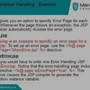 11 JSP Exception Handling