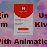How To Create Login Page With Cool Animation Using KivyMD Upcoming Videos