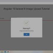 Angular 10 Laravel 8 Image Upload Working Example
