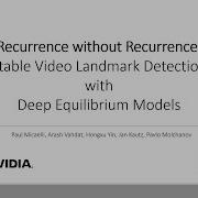 Recurrence Without Recurrence Stable Video Landmark Detection With Deep Equilibrium Models CVPR2023