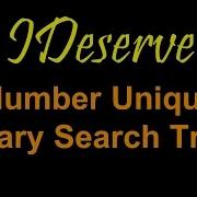 Programming Interview Question Total Number Of Unique Binary Search Trees With Values 1 To N