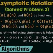 Asymptotic Notations Solved Problem 3
