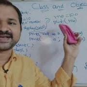 Class And Object In Python Programming