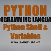 Python Programming Tutorials 2 Python Shell Variables Explained In Detail Python Tutorials