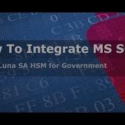 How To Integrate Microsoft SQL Always Encrypted With Luna SA For Government HSM