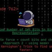 Leetcode 762 Prime Number Of Set Bits In Binary Representation Leetcode POTD Brian Kernighan S