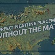 One Minute Map Hack Perfect Neatline Placement Without The Math