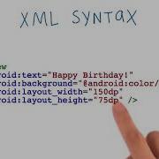 XML Syntax