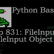 Python Basics Tutorial FileInput FileInput Object Open Multiple Files