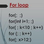 All Three Expressions Such As Initialization Test Condition Increment Decrement Are Optional