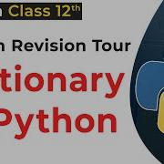 Dictionary In Python Dictionary In Python Class 12 Computer Science With Python Class 12 18