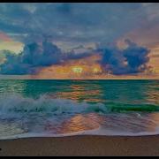 4K Rare Sunrise Tranquility 7 Hours Soothing Ocean Waves Greeting Sunrise Calm Beach Sounds