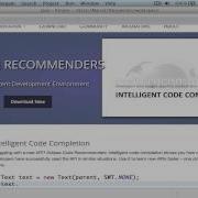 Code Recommenders Getting Started