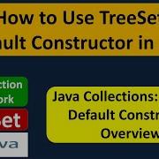 How To Use TreeSet Default Constructor In Java Java Collection Framework