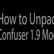 How To Unpack Confuser 1 9