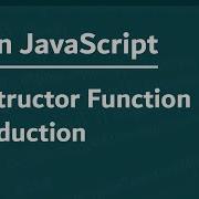 Learn JavaScript In Arabic 2021 148 Constructor Function Introduction