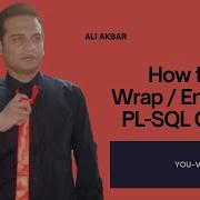 How To Wrap PLSQL Code