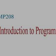 Introduction To Programming Lab 1