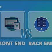 Front End Vs Back End Front End Vs Back End Explained Full Stack Training Simplilearn