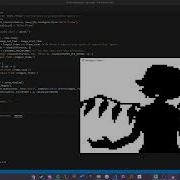 Bad Apple In Tkinter Python