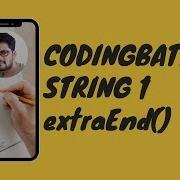 05 Codingbat String 1 ExtraEnd Java Coding Practice UiBrains By Naveen Saggam