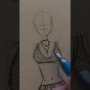 How To Draw Anime Girl Body And Clothes Art Drawing Tutorial Drawing Tips
