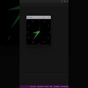 Animated Analog Clock Python Graphics