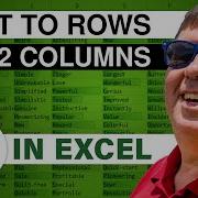 Excel Power Query Split To Rows For 2 Similar Columns Episode 2520