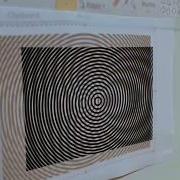 Moiré Projection Test