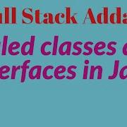 Sealed Classes And Interfaces In Java