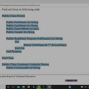 Inheritance In VB NET Exp 19 GAD 22034