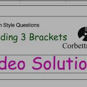 Expanding Three Brackets Answers Corbettmaths