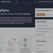 Creating Your First AWS AppSync GraphQL API