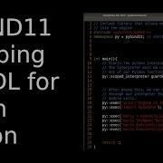 Pybind11 Wrapping SDL2 Classes For Use In Python