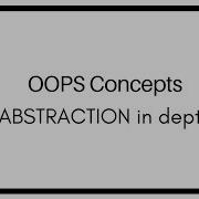 Abstraction In Java