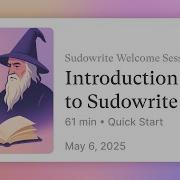 Introduction To AI Writing With Sudowrite A One Hour Overview