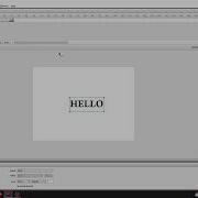 HOW TO TEXT MOTION TWEEN Adobe Flash CS3 Professional