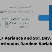 4 14 7 Variance Of A Continuous Random Variable IB Math AA Mr Flynn IB