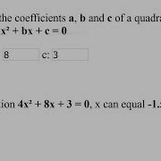 JavaScript Solve A Quadratic Equation Using A HTML Form Tutorial
