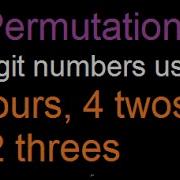 Permutations By Considering Exceptions Solved Example 4 6