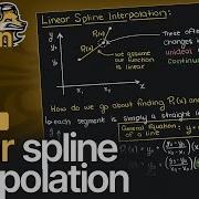 Linear Spline Interpolation Theory Numerical Methods