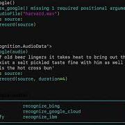 Transcribe Audio And Use Speech Recognition In Python
