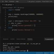 Make OTP Generator Python Project Python Tutorials