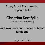 Conformal Invariants And Spaces Of Holomorphic Functions Christina Karafyllia