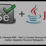 Selenium IDE Part 1 Locator Strategy In Selenium