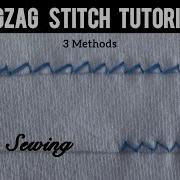 HAND SEWING Zigzag Stitch By Hand For Dressmaking Hand Sewing Stretchy Fabric Sewing Tutorial
