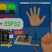Control 4 Bulbs With Your Hand ESP32 OpenCV Gesture Home Automation
