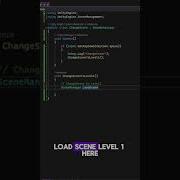 How To Change Scenes In Unity
