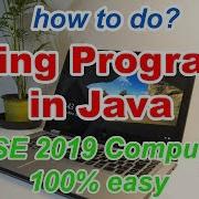 String Programs In Java Important ICSE Class 10 Computer